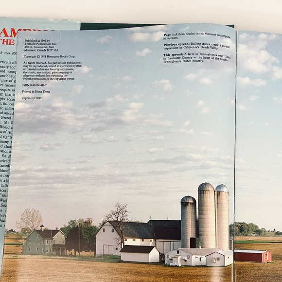 America The Beautiful Hardback Book Brompton with over 400 Color Illustrations - Picture 8 of 13